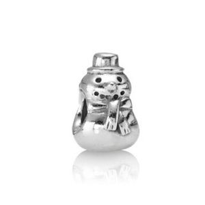 Pandora winter snowman charm